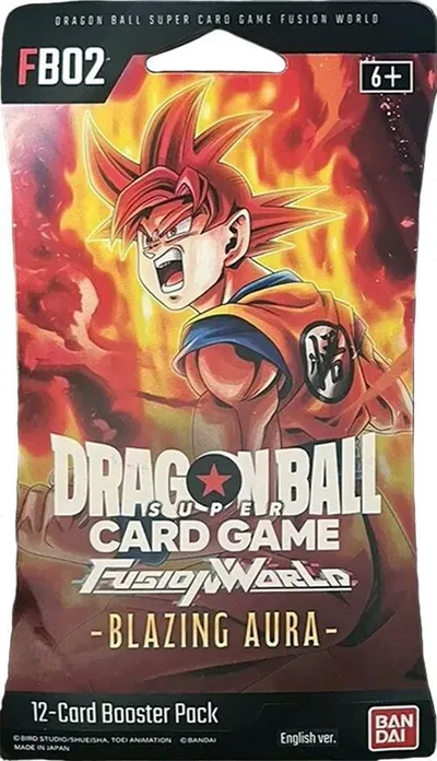 Blazing Aura Sleeved Booster Pack [Son Goku (Awakened)]