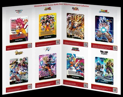 Dragon Ball Games Battle Hour 2026 Premium Card Collection