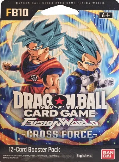 Cross Force Sleeved Booster Pack [Son Goku and Vegeta]