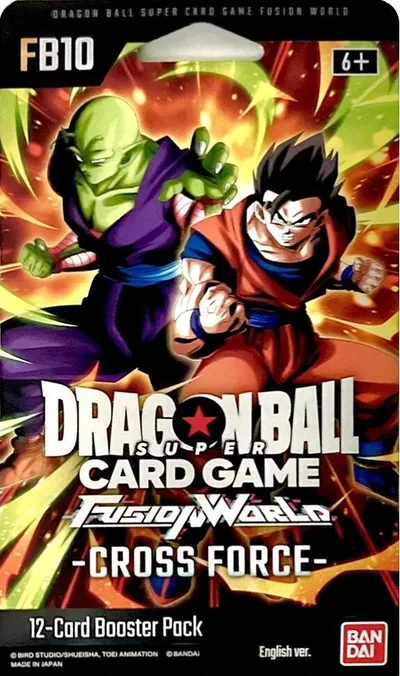 Cross Force Sleeved Booster Pack [Son Gohan and Piccolo]