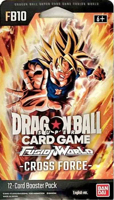 Cross Force Sleeved Booster Pack [SS Son Goku]