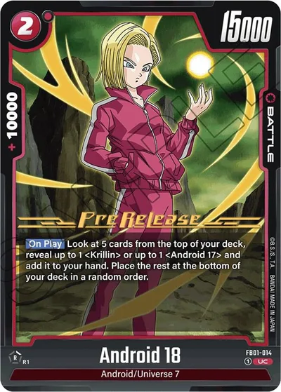 Android 18 - FB01-014