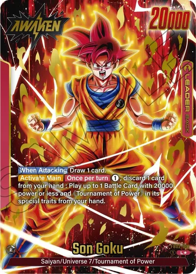 Son Goku - FB02-001 (Alternate Art)