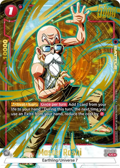 Master Roshi - FB01-005 (Championship Pack 01) (Gold)