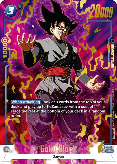 Goku Black - FB02-039 (Championship Pack 01) (Gold)