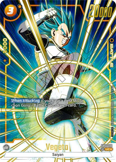 Vegeta - FB02-132 (Championship Pack 01) (Gold)