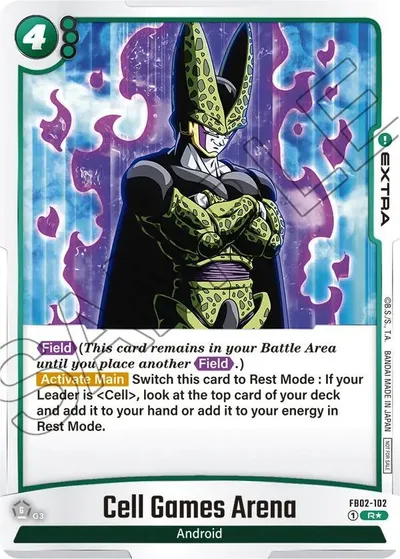 Cell Games Arena - FB02-102 (Championship Pack 02)