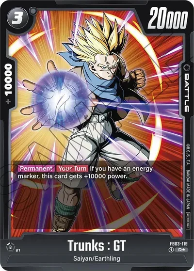 Trunks : GT - FB03-119 (Championship Pack 02)