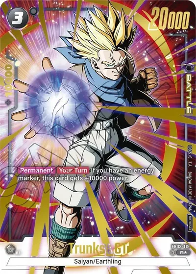 Trunks : GT - FB03-119 (Championship Pack 02) (Gold)