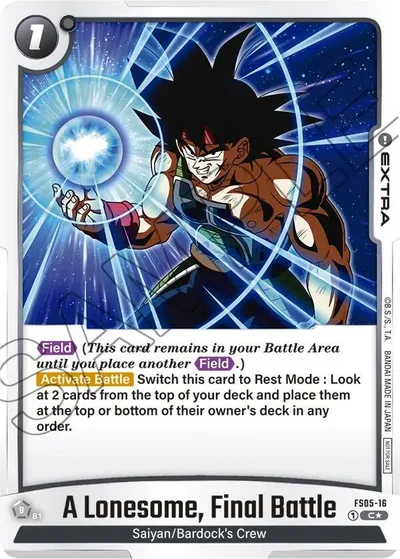 A Lonesome, Final Battle - FS05-16 (Championship Pack 02)