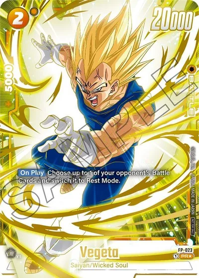 Vegeta - FP-023 (Selection Pack 01 Finalist)