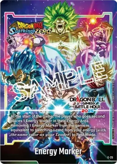 Energy Marker (E-25) (Dragon Ball Games Battle Hour 2025 Promo Card Set)