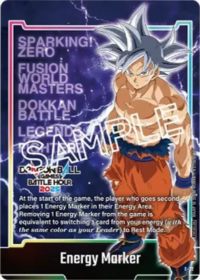 Energy Marker (E-22) (Dragon Ball Games Battle Hour 2025 Promo Card Set)