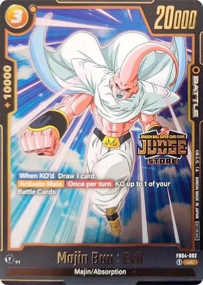 Majin Buu : Evil - FB04-092 (Judge Pack (Store Judge) 03)