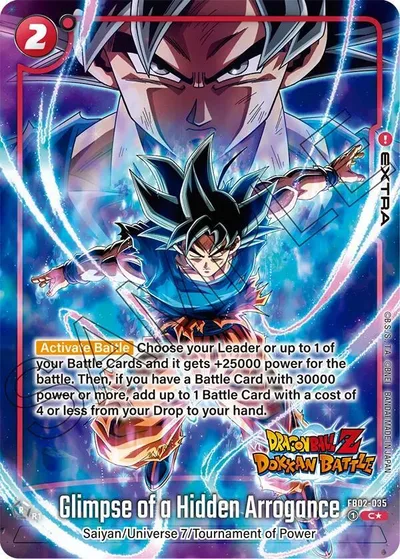 Glimpse of a Hidden Arrogance (Dragon Ball Z Dokkan Battle Alternate Art)