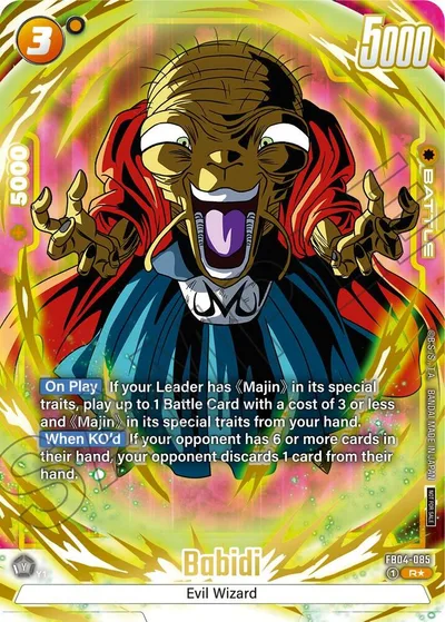 Babidi (Alternate Art) (Limited Pack 01)
