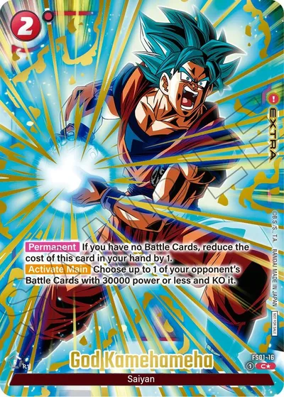 God Kamehameha (Alternate Art) (Limited Pack 01)