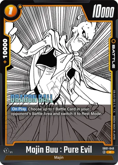 Majin Buu : Pure Evil - SB01-040