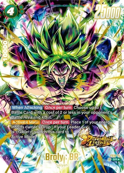 Broly : BR (Bonus Pack Alternate Art)
