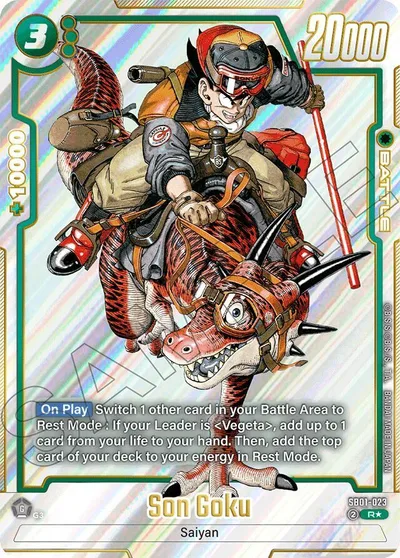 Son Goku - SB01-023 (Alternate Art)
