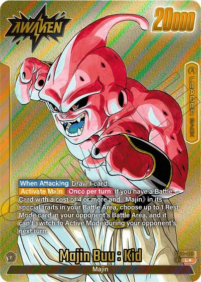 Majin Buu : Evil // Majin Buu : Kid - SB01-029 (Gold)