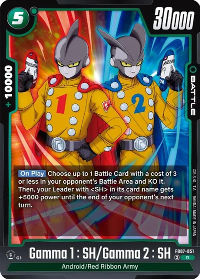 Gamma 1 : SH/Gamma 2 : SH