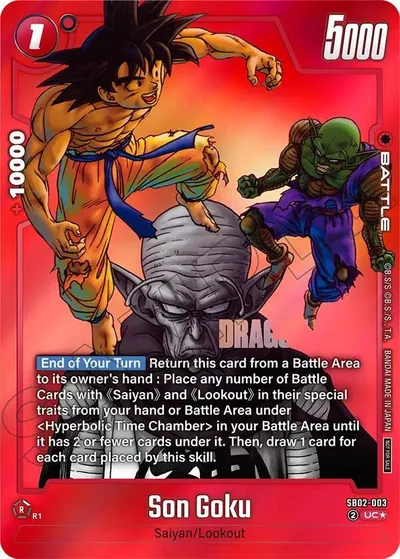 Son Goku - SB02-003 (Limited Pack MANGA Version 02)