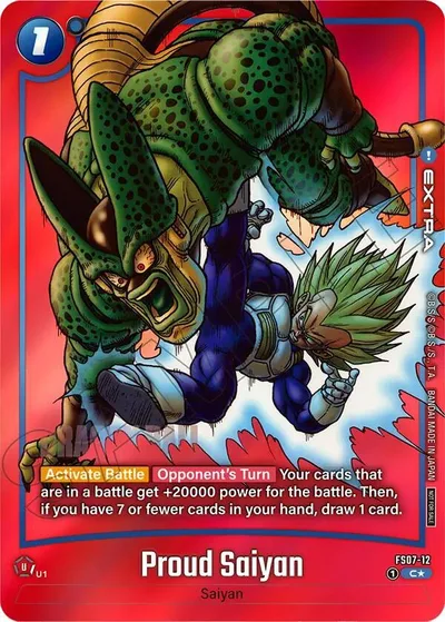 Proud Saiyan (Limited Pack MANGA Version 02)