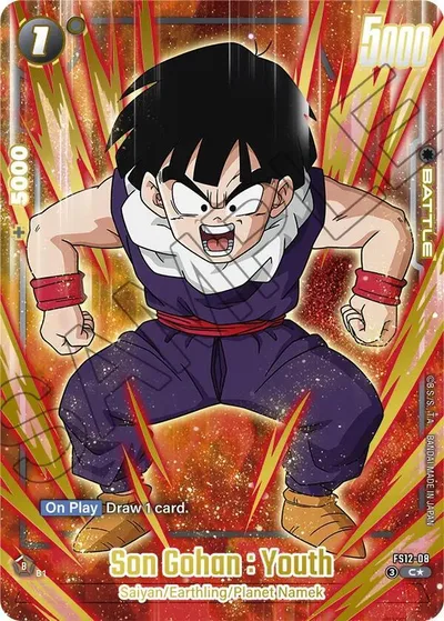 Son Gohan : Youth - FS12-08 (Gold)