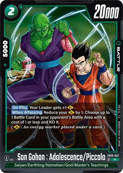 Son Gohan : Adolescence/Piccolo