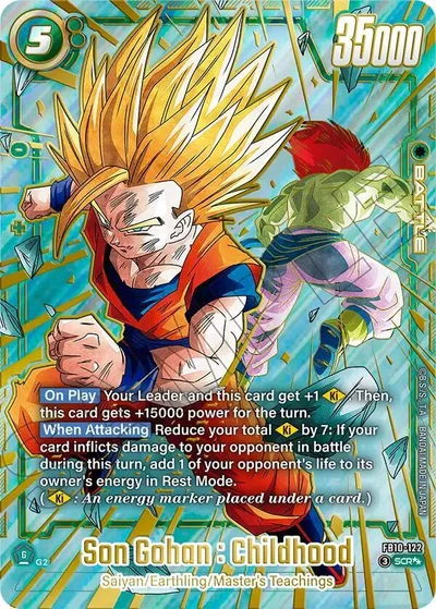 Son Gohan : Childhood - FB10-122 (Super Alternate Art)