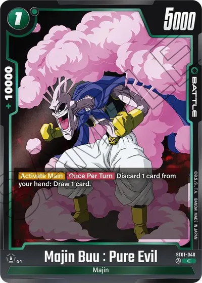 Majin Buu : Pure Evil - ST01-040