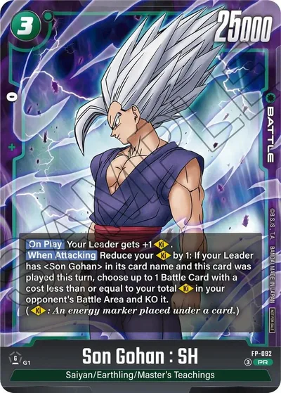 Son Gohan:SH - FP-092 (Ultimate Battle 2026 Vol. 3)