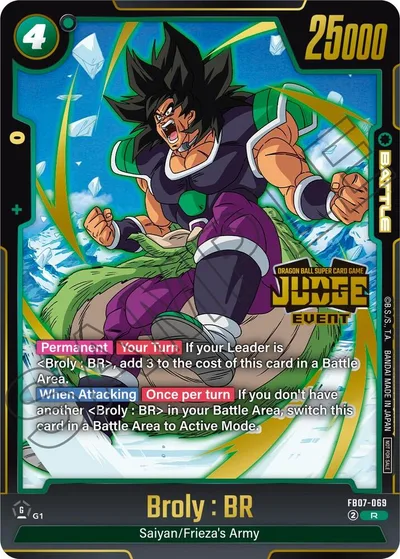 Broly : BR (Judge Pack (Event Judge) 05)