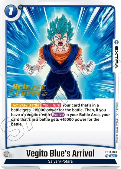 Vegito Blue's Arrival
