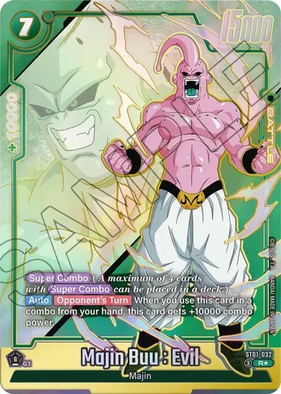 Majin Buu : Evil - ST01-032 (Alternate Art)