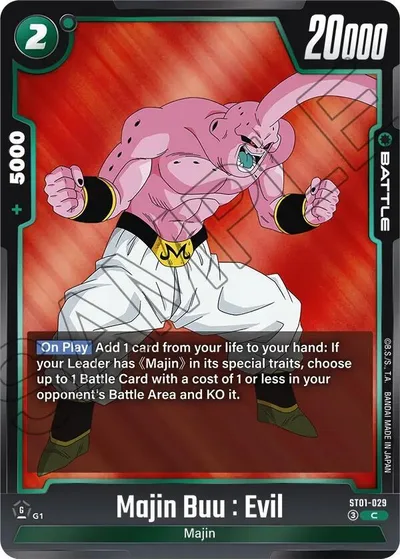 Majin Buu : Evil - ST01-029