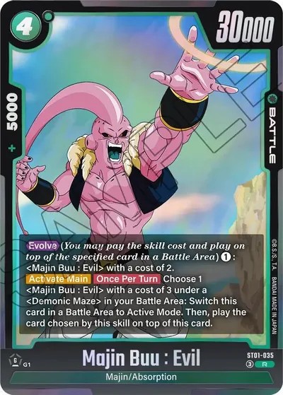 Majin Buu : Evil - ST01-035