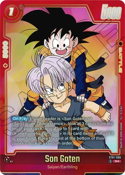 Son Goten - ST01-006 (Alternate Art)