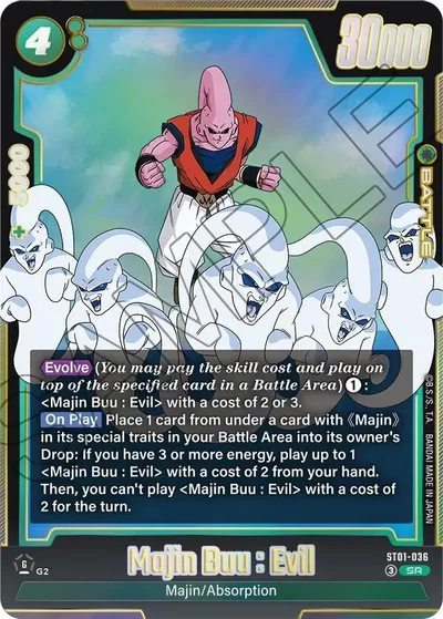 Majin Buu : Evil - ST01-036
