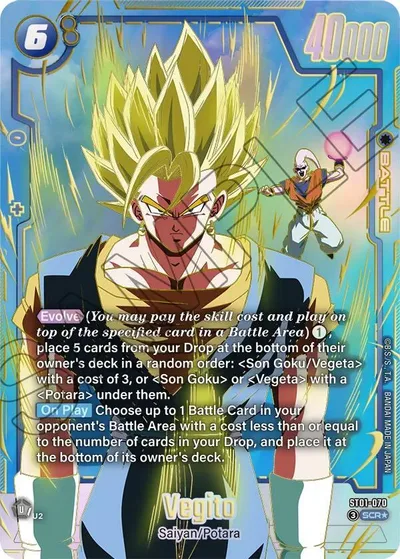 Vegito - ST01-070 (Alternate Art)