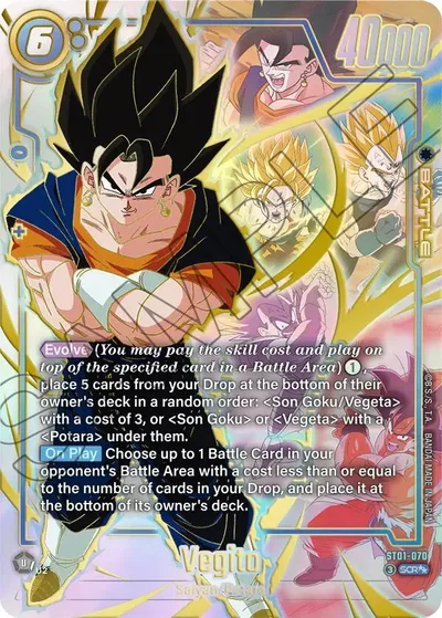 Vegito - ST01-070 (Super Alternate Art)
