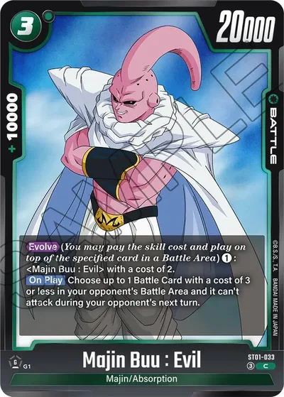 Majin Buu : Evil - ST01-033