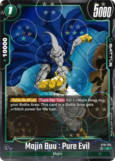 Majin Buu : Pure Evil - ST01-041 (Dragon Ball Pattern)