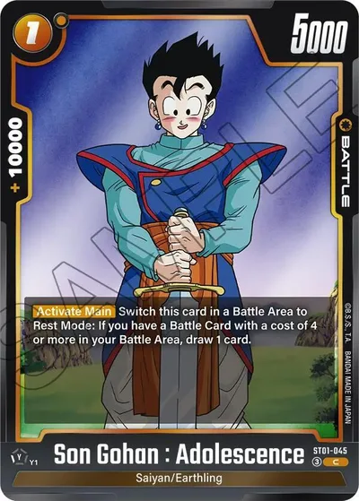 Son Gohan : Adolescence - ST01-045