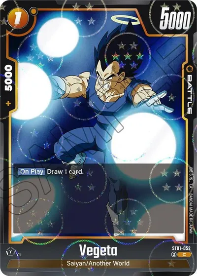 Vegeta - ST01-052 (Dragon Ball Pattern)
