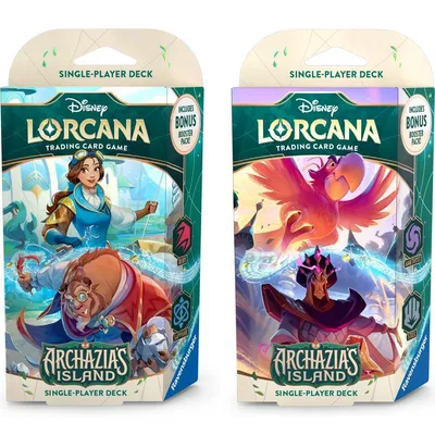Disney Lorcana: Archazia's Island Starter Deck [Set of 2]