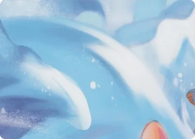 Winterspell Snowball Fight Puzzle Insert (Top Left)