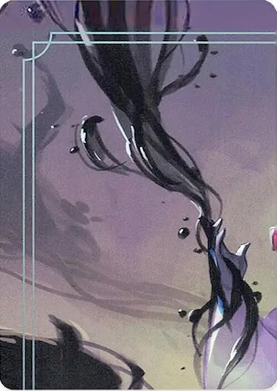 Ursula - Sea Witch Queen Puzzle Insert (Top Left)