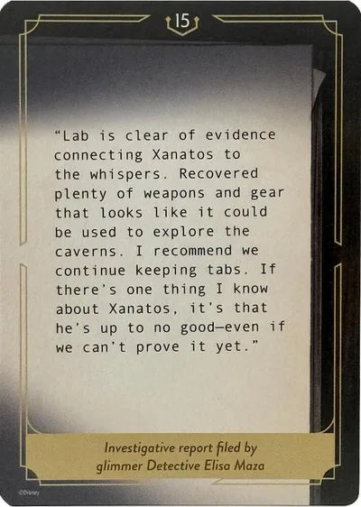Whispers in the Well Case File Cards (15 of 18)